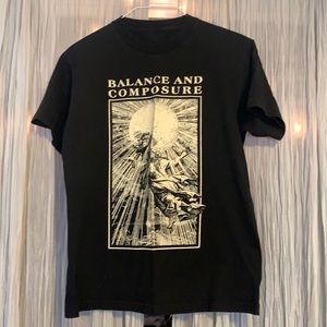 Balance and Composure B&C black T-shirt